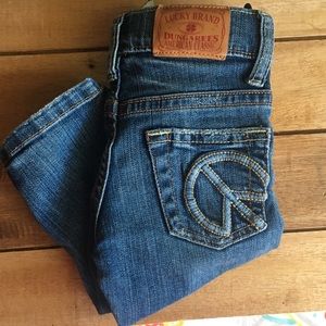 Precious Lucky Brand Jeans - sz. 6 month